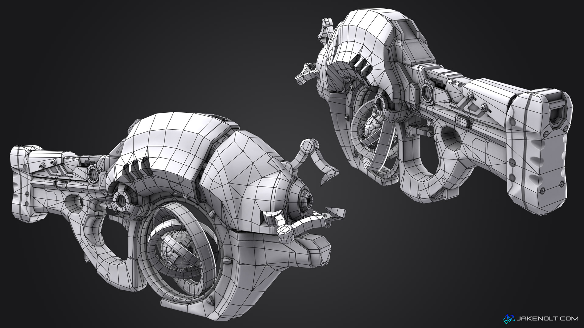 Gravity Gun Wireframe